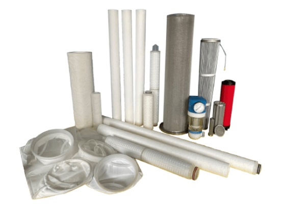 filtres cartouches poches filtrantes carters membranes stérilisantes